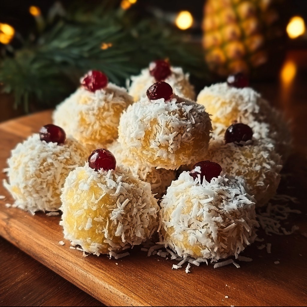 Pineapple Christmas Balls