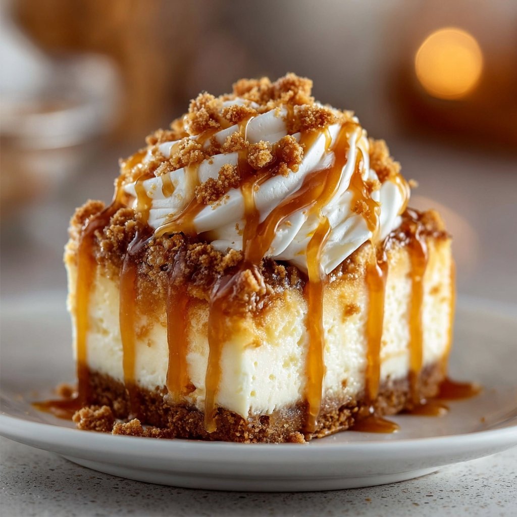 Pumpkin Caramel Crunch Cake