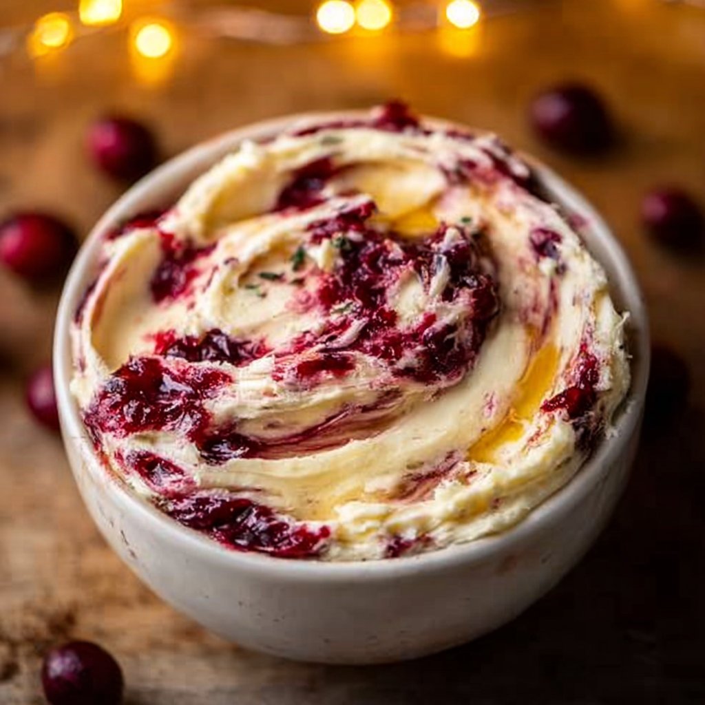 Christmas Cranberry Honey Butter