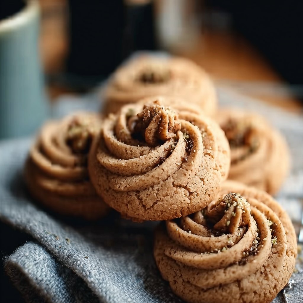 Melt-in-Your-Mouth Coffee Butter Cookies