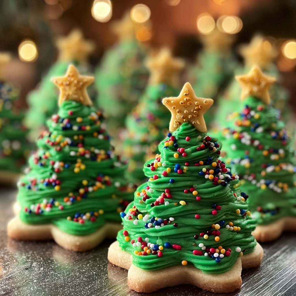 Delicious Fudge Christmas Trees