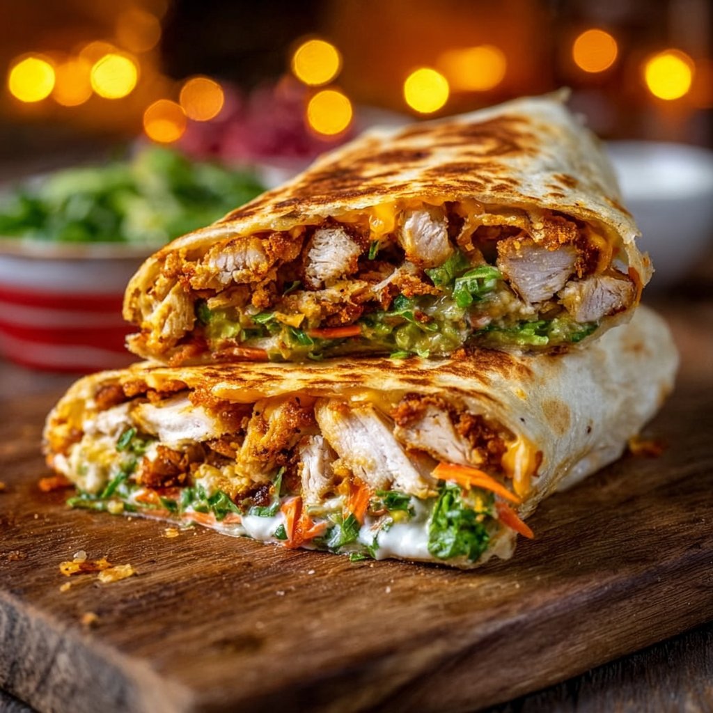 Chicken Crunch Wrap Better Than Takeout