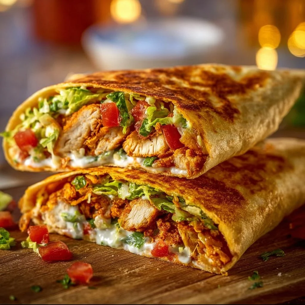 Chicken Crunch Wrap Better Than Takeout