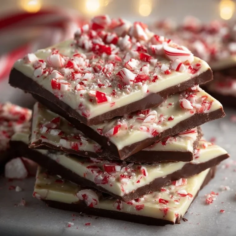 Easy peppermint bark recipe PDF for delicious holiday treats