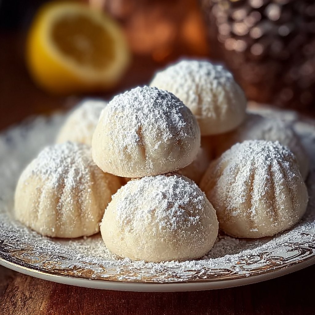 Sweetened Condensed Milk Snowball Cookies