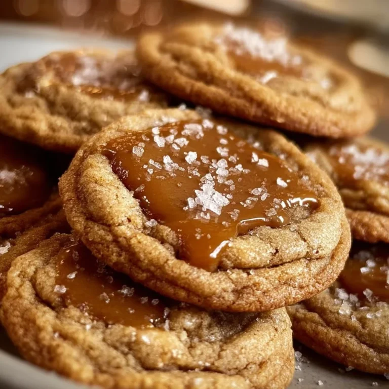 Genius salted caramel dessert showcasing rich flavors and textures.