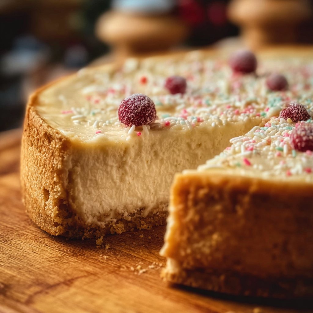 Sugar Cookie Cheesecake