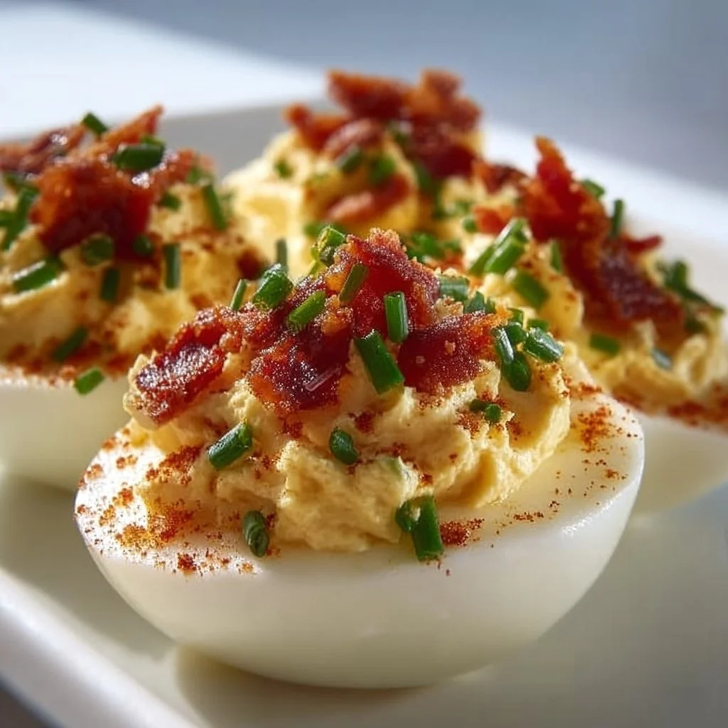 Irresistible Million Dollar Deviled Eggs
