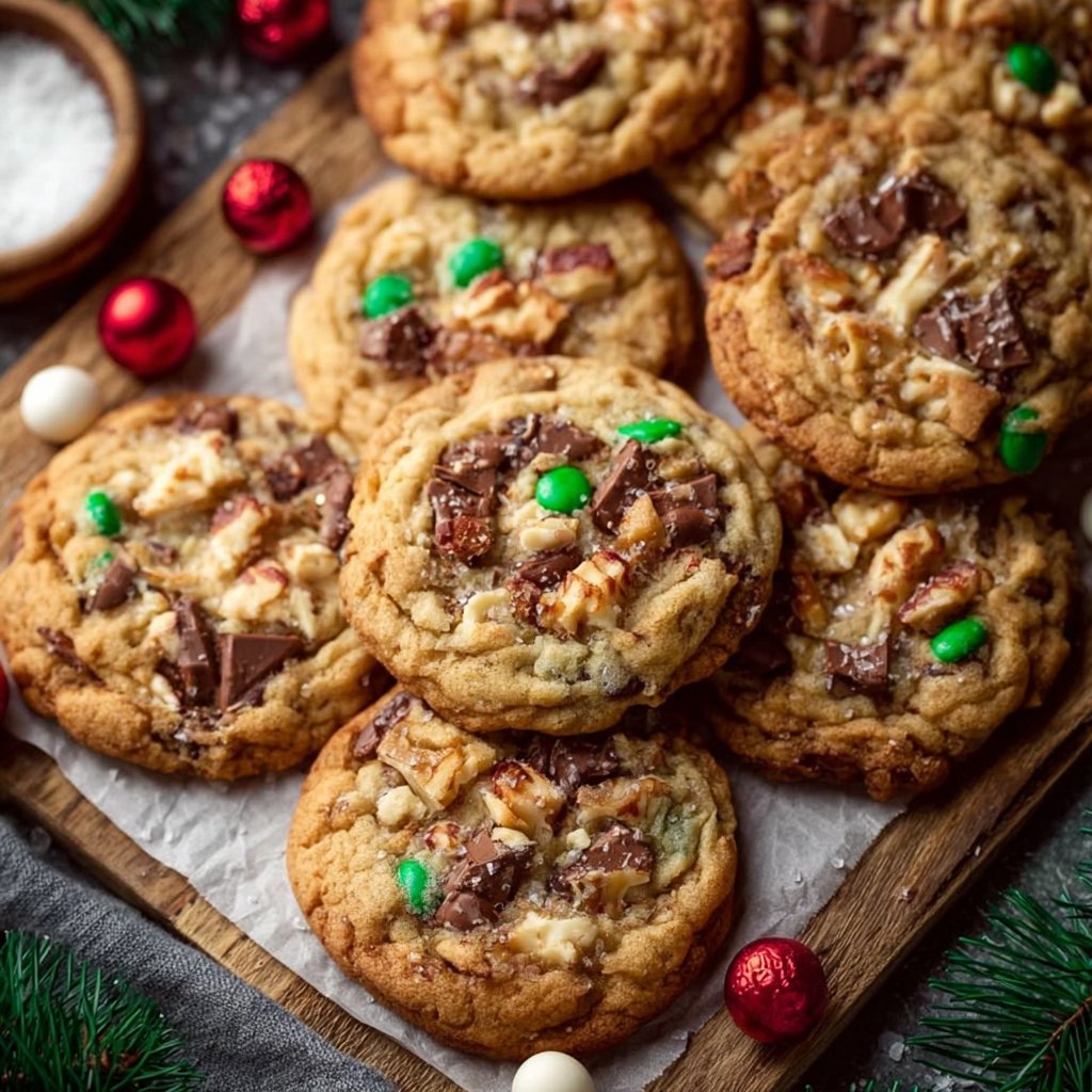 Christmas Kitchen Sink Cookies