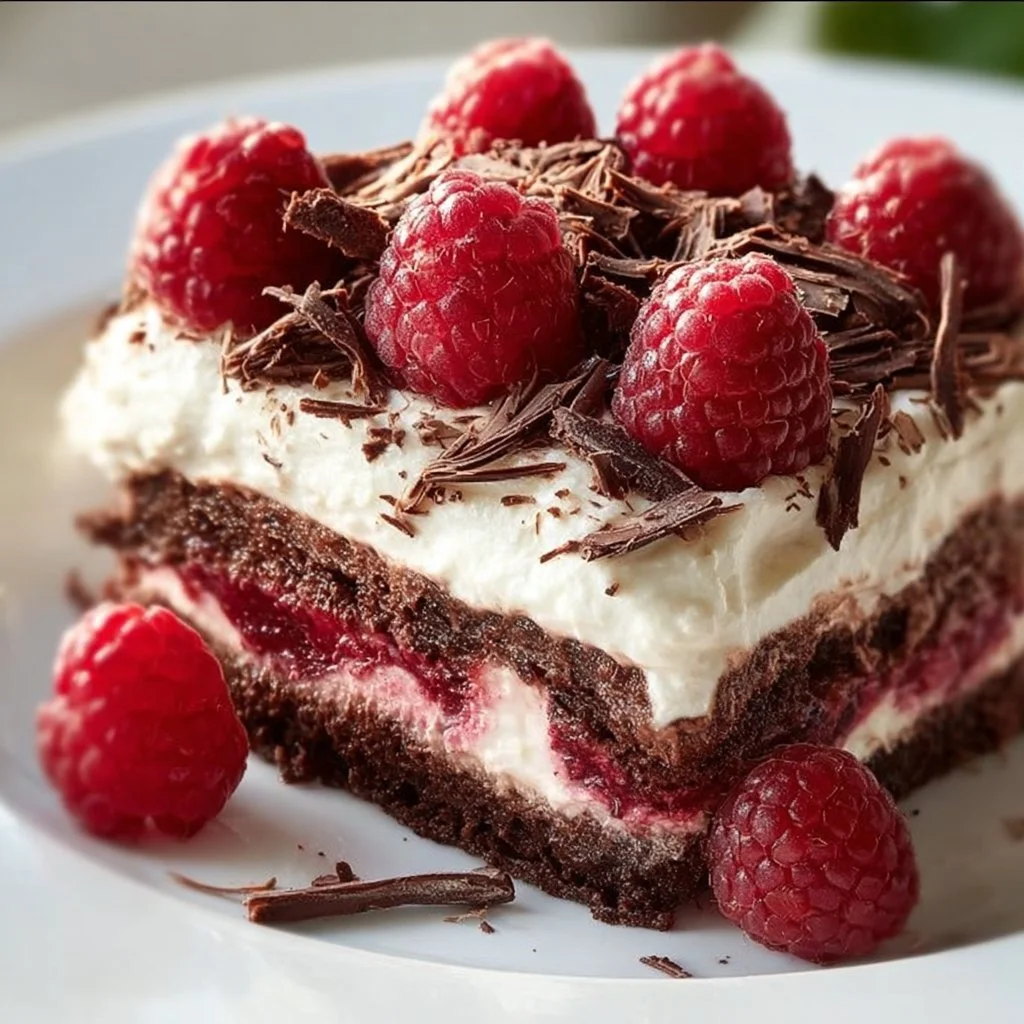Raspberry Chocolate Lasagna