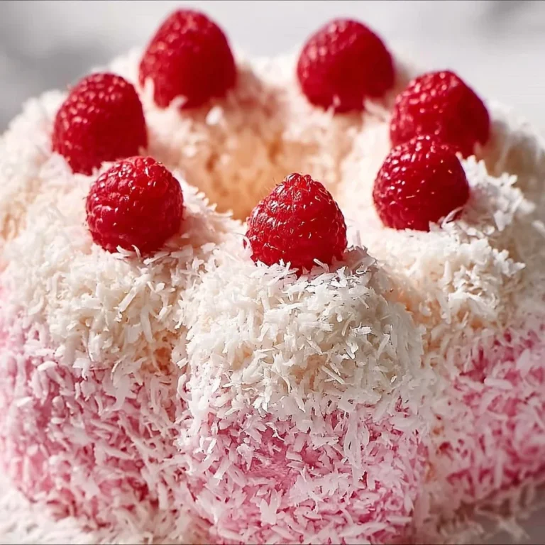 A delicious Snowball Cake covered in coconut flakes, ready for a celebration.