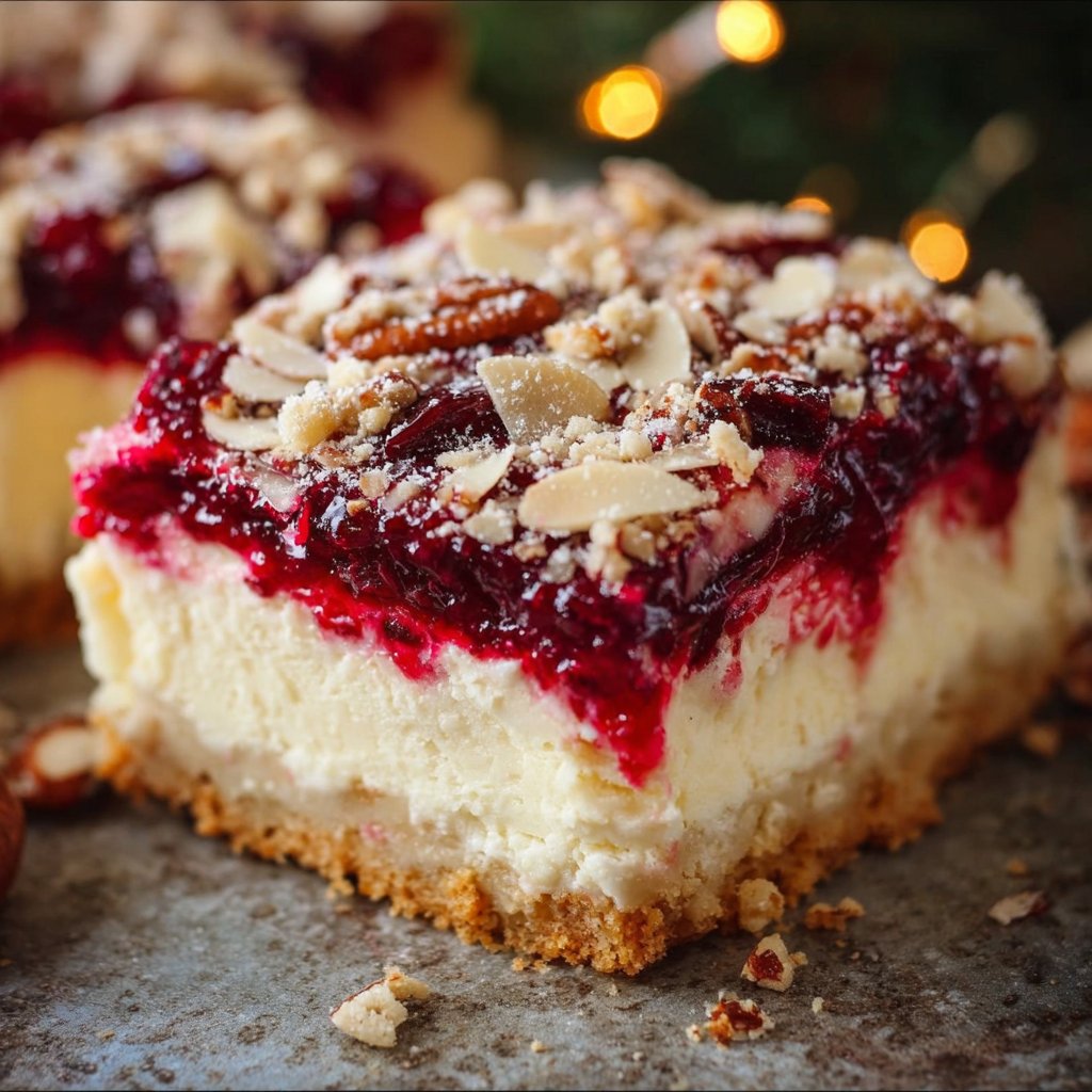 Christmas Cheesecake Dessert