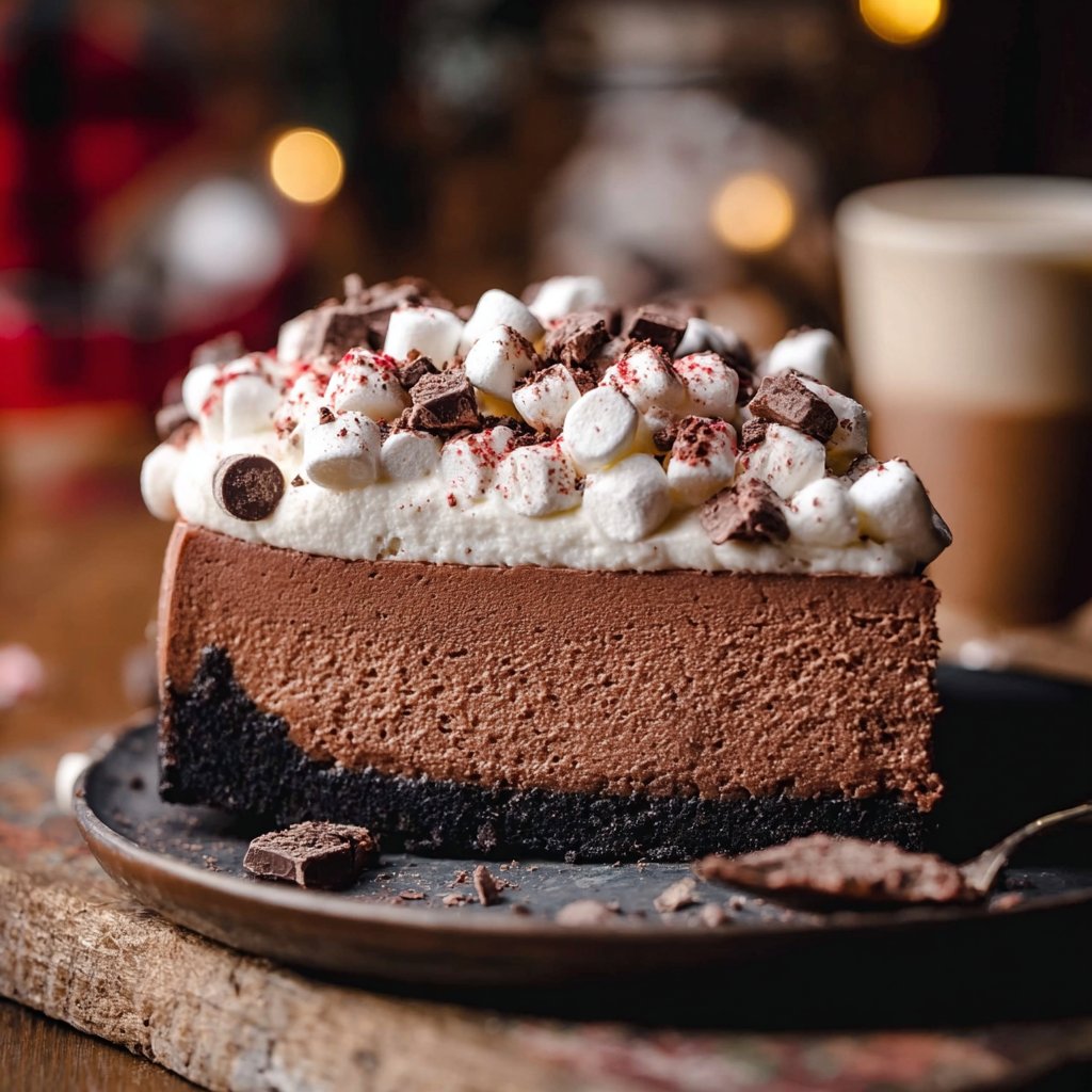 Hot Chocolate Cheesecake